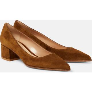 Gianvito Rossi Piper 45 suede pumps - brown - EU 36