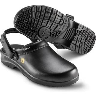Sika træsko Fusion Clog 38 sort ESD m/hælrem 19467 tøffeltræsko