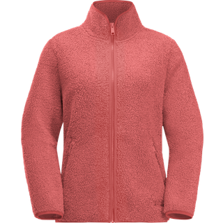Jack Wolfskin Women's High Curl Jacket Red Coral, M