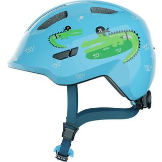 ABUS Smiley 3.0 cykelhjelm Blue Croco - Hjelmstørrelse 50-55 cm