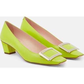 Roger Vivier Belle Vivier patent leather pumps - green - EU 35