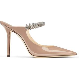 Jimmy Choo Bing 100 patent leather mules - pink - EU 34.5