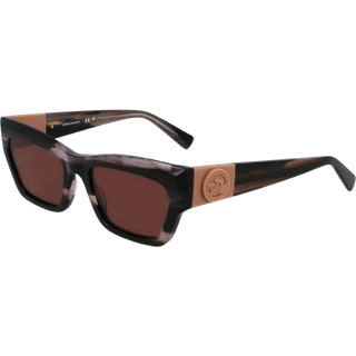 LONGCHAMP Kvinde LO763S 008 Solbriller Acetat Sort Firkantet Normal