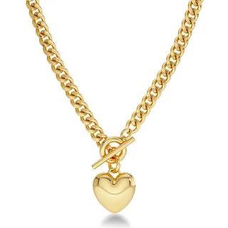 Barley Maxi Halskæde, Gold, 45 cm