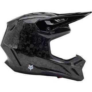 FOX V3 RS Carbon MX24 Crosshjelm sort S
