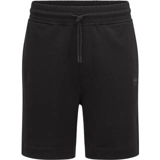 Relaxed fit shorts i bomuldsfrotté med logobadge