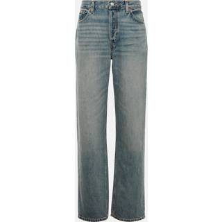 Re/Done Low-rise wide-leg jeans - blue - 28