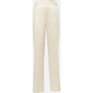 Joseph Tova mid-rise silk satin straight pants - neutrals - S