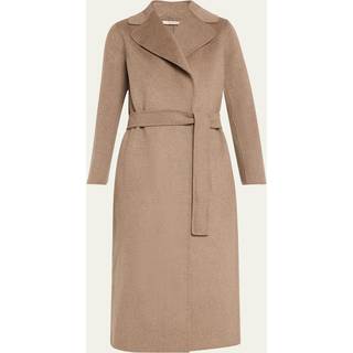 'S Max Mara Belted wool coat - beige - XS