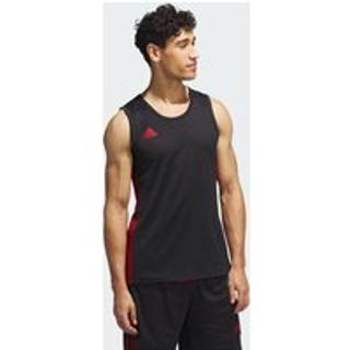 3G Speed Reversible trøje - Black / Power Red - XS
