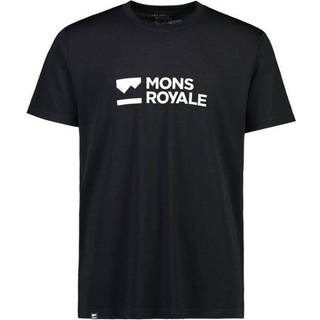 Mons Royale Icon T-shirt Herrer størrelse XXL farve sort