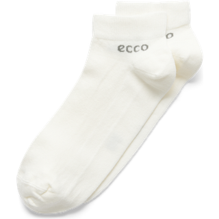 ecco Longlife Low Cut-strømper, hvid