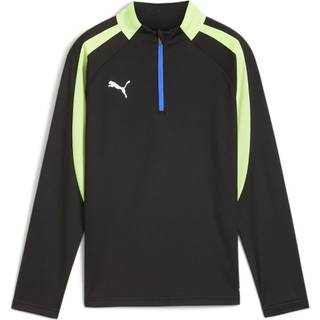 Puma individual LIGA Quarter-Zip Top Youth, Black, Size 15-16Y, Clothing - Fizzy Apple - 15-16Y