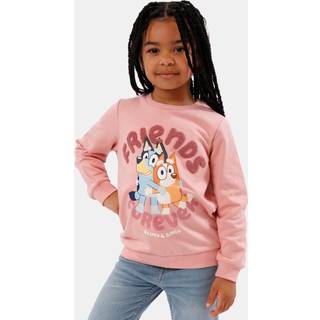 Character Character Pink Girls Bluey & Bingo Friends Forever 100% Cotton Sweatshirt