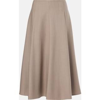 Brunello Cucinelli Wool midi skirt - grey - XXXS