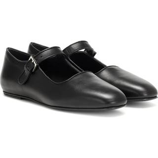 The Row Ava leather ballet flats - black - EU 40