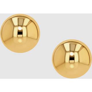 Large Dome Earrings - Gold One