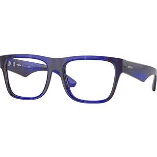 Burberry Mand BE2411 4114 Optiske stel Acetat Blå Transparent Firkantet Normal