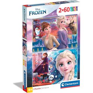 Clementoni 2x60 Puzzles Kids Frozen 2