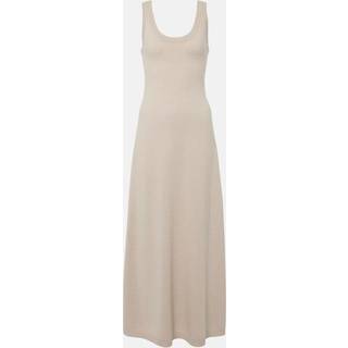 Brunello Cucinelli Cashmere midi dress - beige - XL