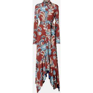 Etro Floral asymmetric shirt dress - multicoloured - XXS