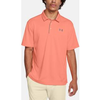 Under Armour Under Armour Orange Golf Tech Polo Shirt