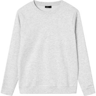 LMTD NLNNIZU LS BRU O-NECK SWEAT NOOS - Grå