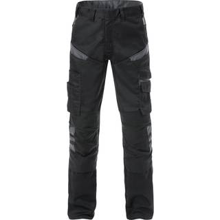 Fristads 129482 Bukser 2555 / Arbejdsbukser Sort/grå C58
