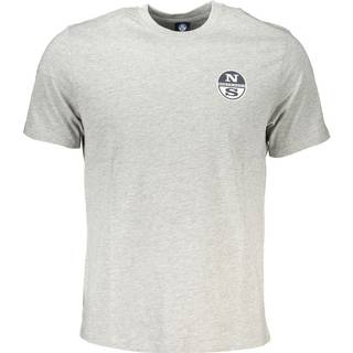 North Sails Gray Cotton T-Shirt