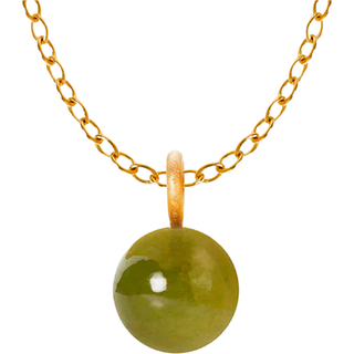 Dulong Globe Vesuvian Pair Vedhæng 18 kt. Guld GLO2-A1109 - Dame - Gold