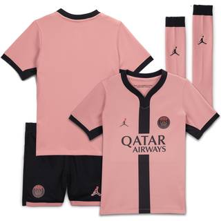 Paris Saint-Germain 2024/25 Stadium Third Jordan Replica-fodboldsæt i tre dele til mindre børn - Pink - XS