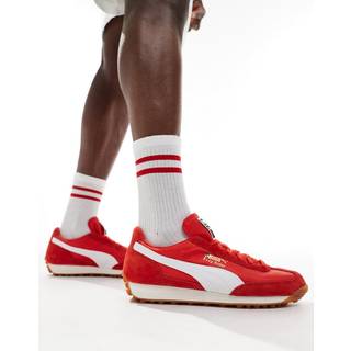Puma Easy Rider Vintage Sneakers Unisex, Red, Size 39, Shoes - White - 39
