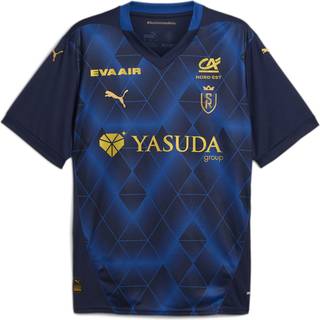 Men&#39;s Puma Stade Reims 24/25 Away Jersey, Blue, Size XXL, Sport - Clyde Royal - XXL