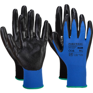 Dexti-Grip handske - Sort (Størrelse: XX-Large)