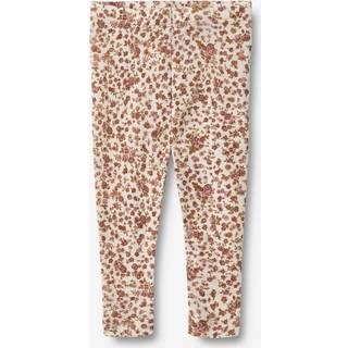 Agi Wool Baby Leggings, Rose Flowers, 80 cm