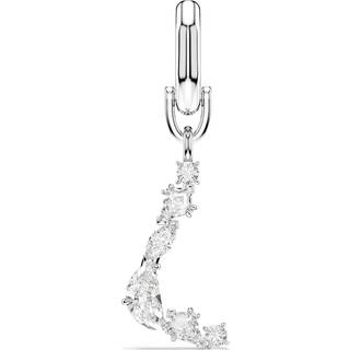 Symbolica Charm, L, Weiß, Rhodiniert
