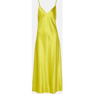 Joseph Clea silk satin slip dress - green - XXS