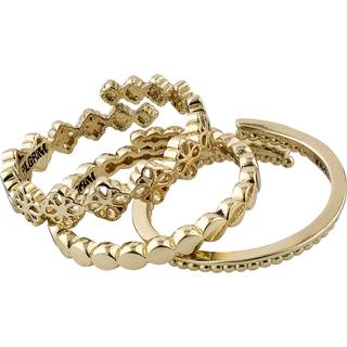 Pilgrim JOY ring guldbelagt