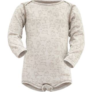 Devold DUO ACTIVE Skiundertrøje Merinomix Baby, Raw White, 86