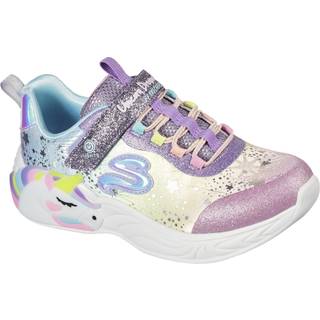 Skechers Unicorn Dreams Lihts børnesko - (Multi, str. 31, Tekstil)