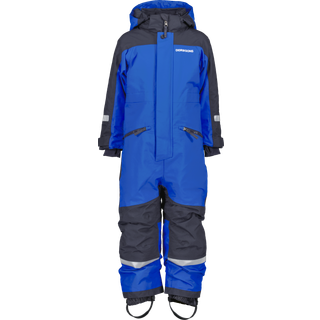 Didriksons Kids' Neptun Coverall 3 Caribbean Blue, 100