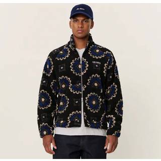 Les Deux - Ren Zipper Jacket - Overtøj til herre - black/bluepri - L
