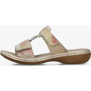 Rieker Sand damesandaler - (Sand, str. 40, Ruskind)