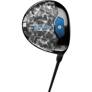 Callaway Paradym Ai Smoke Max Fast Dame Fairwaykølle - Sort - Højre - 19.0° (5 Kølle) - True Temper Eldio White 40 Dame Grafit