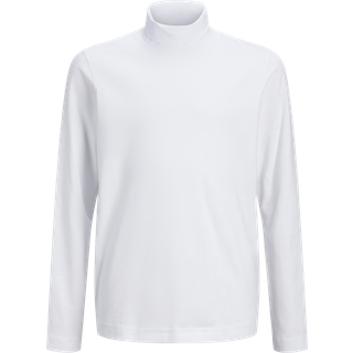 Ensfarvet Langærmet T-shirt Junior
