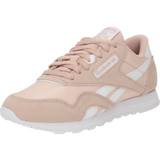 Reebok Women's Classic Nylon Sneaker Damer størrelse 8 farve beige