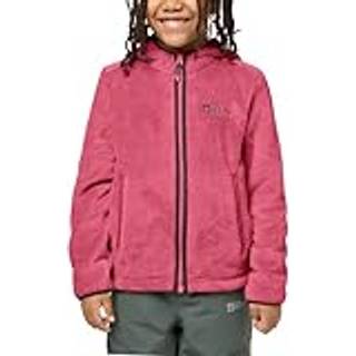 Jack Wolfskin Kid's Nepali Jacket Fleecejakke Børn størrelse 164 farve pink