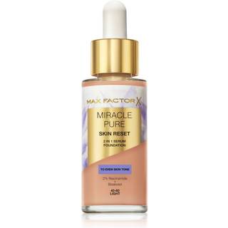 Max Factor Miracle Pure Skin Reset Serum Foundation 40-60 Light 30 ml