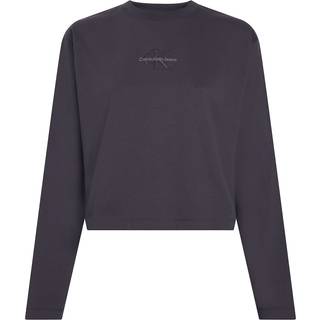 Relaxed Long Sleeve T-shirt - Black - L