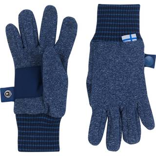 Finkid Kid's Sormikas Knit Handsker Børn størrelse L farve blå